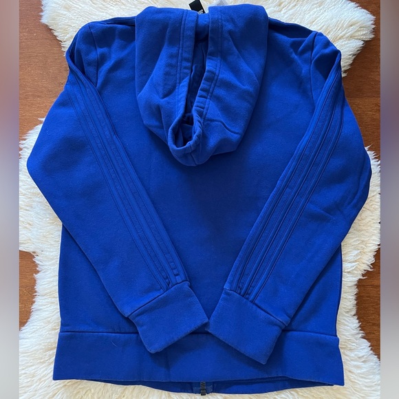 Adidas Blue Full Zip Sweatshirt. Size Small - Picture 4 of 6